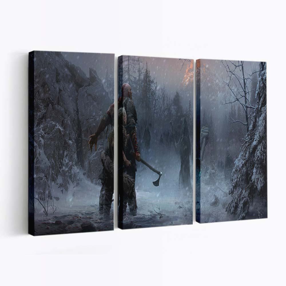 god of war 4 ps4 concept art 5k or